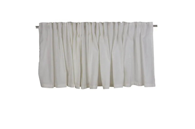 Anna Gardinkappe 55 cm, Offwhite