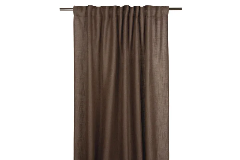 Brooklyn Gardinlengde 140x280 cm - Nougat - Tekstiler - Gardiner - Gardinkappe