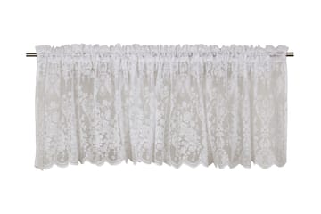 Ella Gardinkappe Kanal 55x250 cm - Hvit - Tekstiler - Gardiner - Gardinkappe
