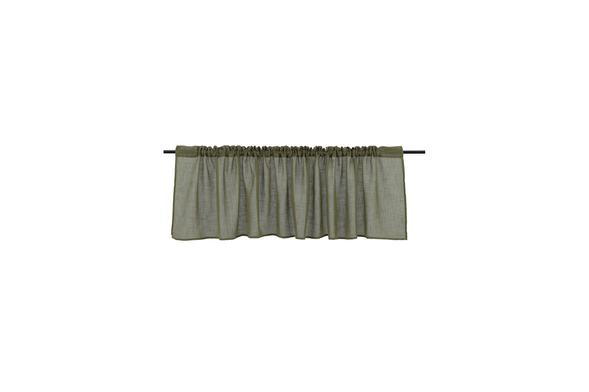 Kaya Gardinkappe 55x250 cm - Grøn - Tekstiler - Gardiner - Gardinkappe