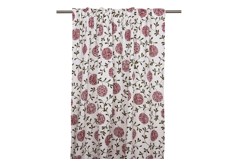 Noel Gardinlengde 120x245 cm, Hvit