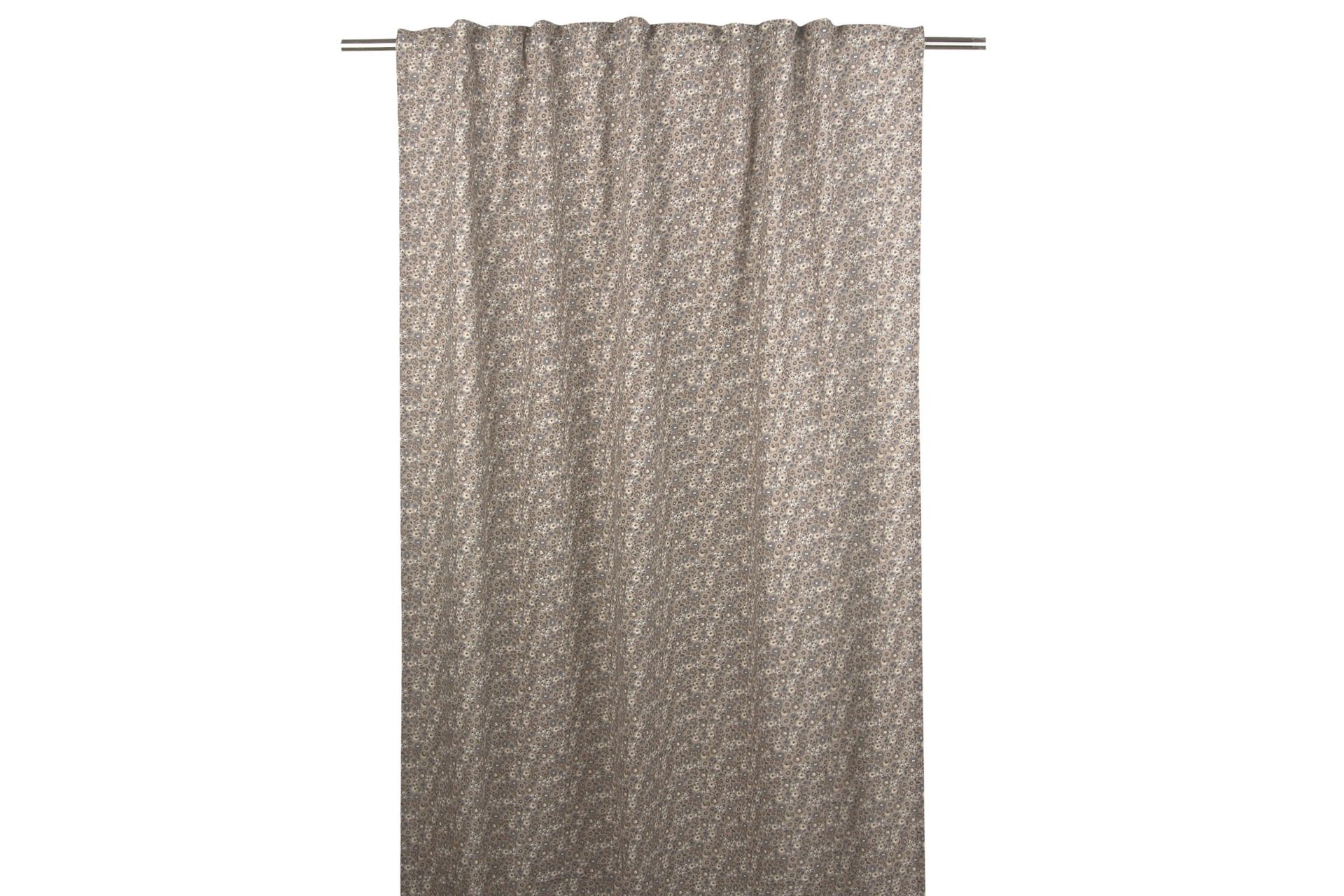 Nanna Gardinlengde 115x250 cm - Brun - Tekstiler - Gardiner - Gardinlengder - Hanklengde
