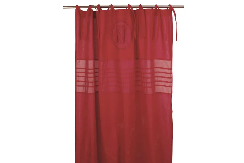 Molly Gardinlengde 120x240 cm, Rød
