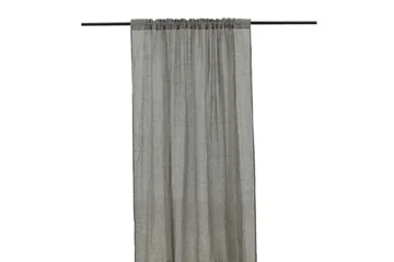 Elena Gardin 135x290 cm - Grå - Tekstiler - Gardiner - Gardinlengder - Kanallengde