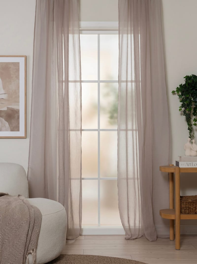 Gardin Lisa 140x250 cm, Greige