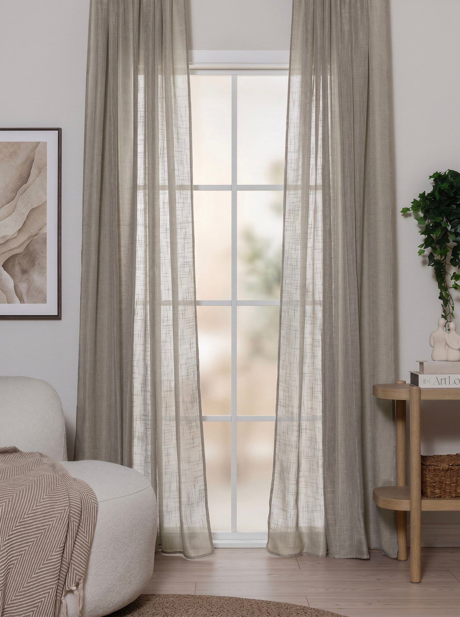 Gardin Stella 140x250 cm - Greige