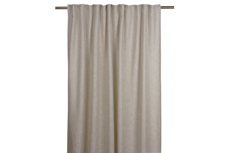 Alan Gardin 280x300 cm - Sand - Tekstiler - Gardiner - Gardinkappe