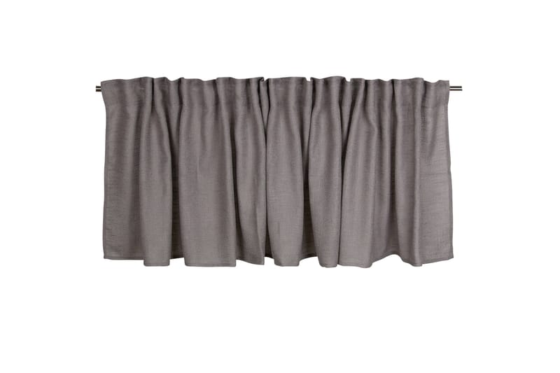 Alan Gardinkappe 55 cm - Grå - Tekstiler - Gardiner - Gardinkappe