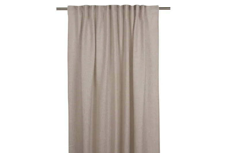Brooklyn Gardinlengde 140x250 cm - Sand - Tekstiler - Gardiner - Gardinkappe