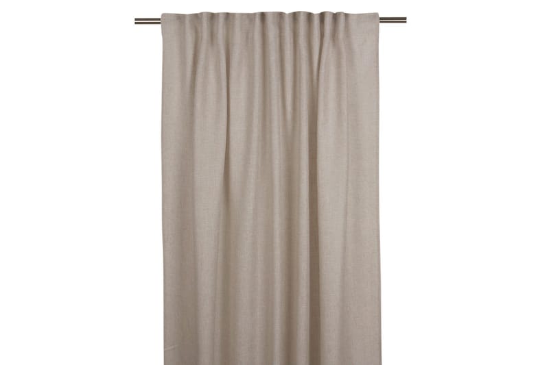 Brooklyn Gardinlengde 140x280 cm - Sand - Tekstiler - Gardiner - Gardinkappe