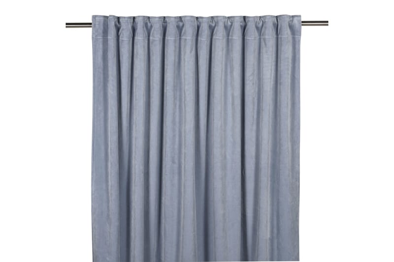 Sameta Fløyelsgardin Multibåndlengde 2-pk 240 cm - Denim - Hanklengde