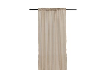 Elena Gardin 135x240 cm - Beige - Tekstiler - Gardiner - Gardinlengder - Kanallengde
