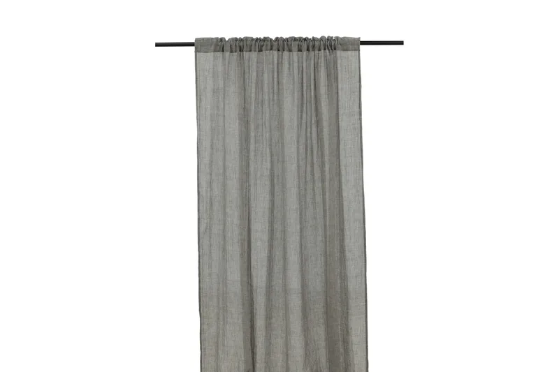 Elena Gardin 135x240 cm - Grå - Tekstiler - Gardiner - Gardinlengder - Kanallengde