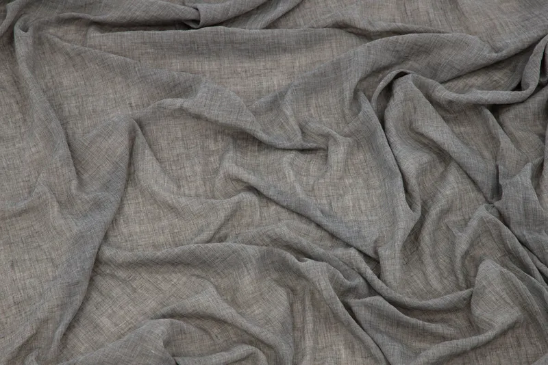 Elena Gardin 135x240 cm - Grå - Tekstiler - Gardiner - Gardinlengder - Kanallengde