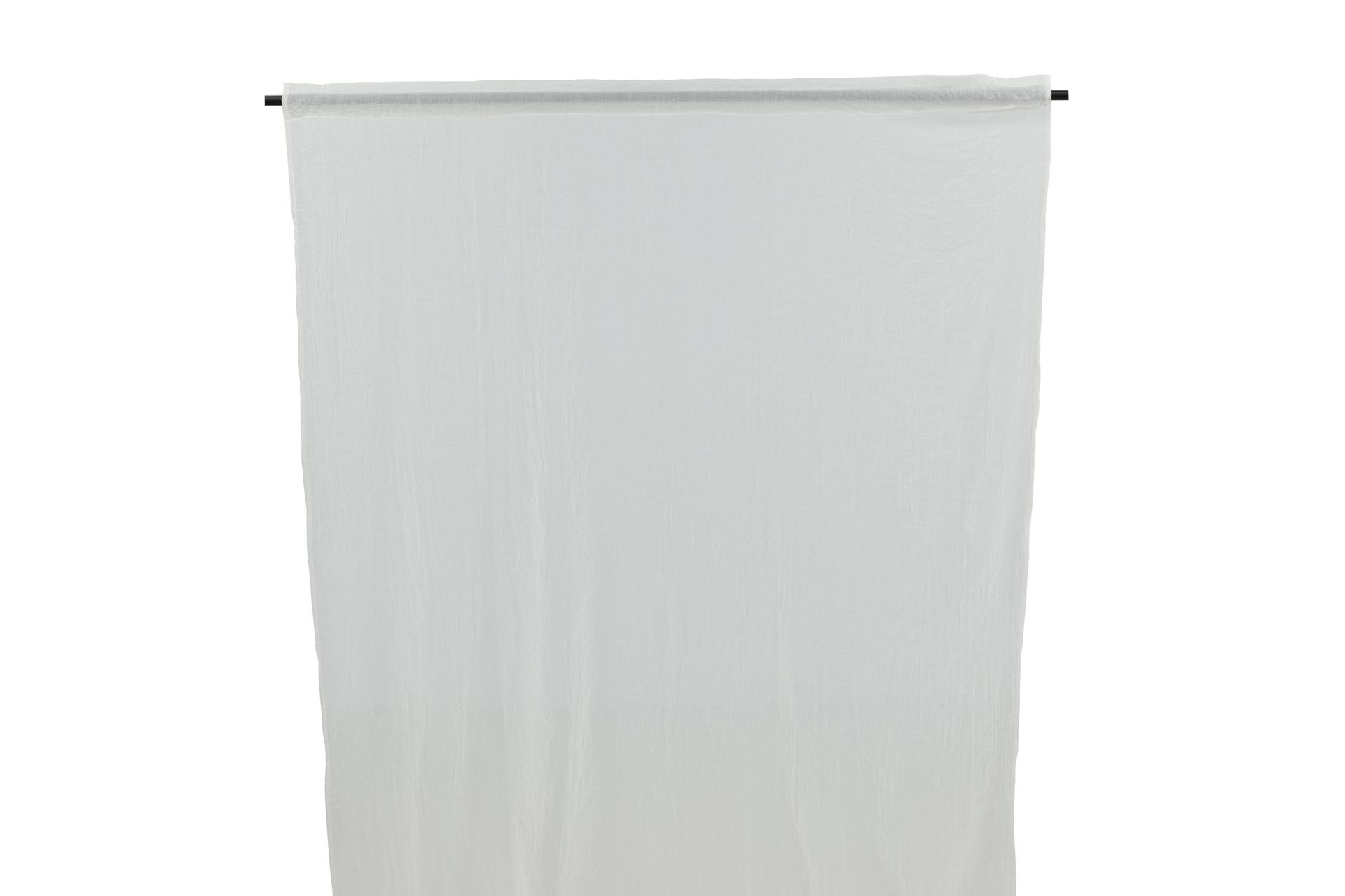 Elena Gardin 135x240 cm - Hvid - Tekstiler - Gardiner - Gardinlengder - Kanallengde