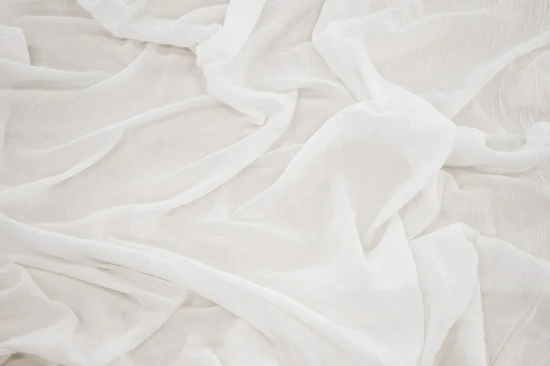 Elena Gardin 135x240 cm - Hvid - Tekstiler - Gardiner - Gardinlengder - Kanallengde