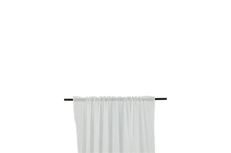 Elena Gardin 135x240 cm - Hvid - Tekstiler - Gardiner - Gardinlengder - Kanallengde