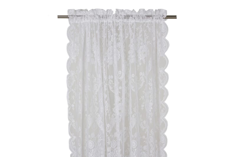 Ella Gardinlengde Kanallengde 2-pk 240 cm, Hvit