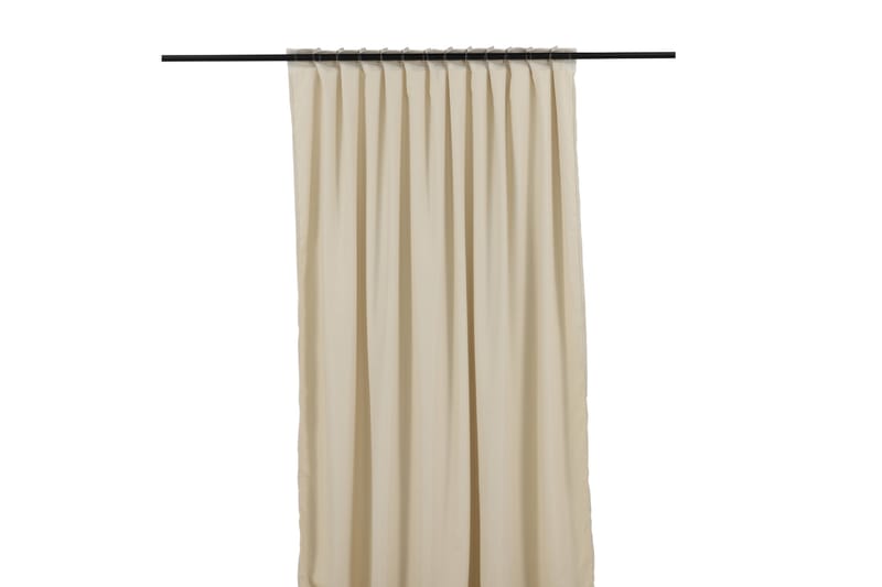 Elma Gardin 140x240 cm - Beige - Tekstiler - Gardiner - Gardinlengder - Kanallengde