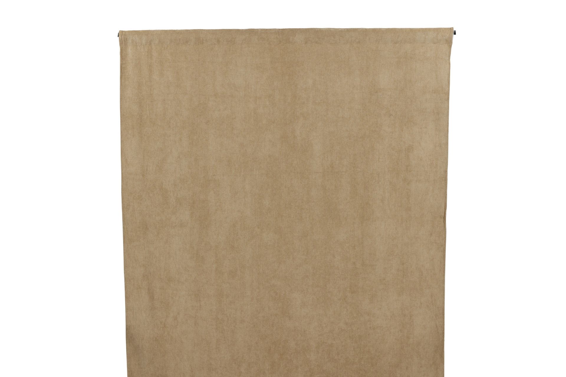 Elma Gardin 140x240 cm - Brun - Tekstiler - Gardiner - Gardinlengder - Kanallengde