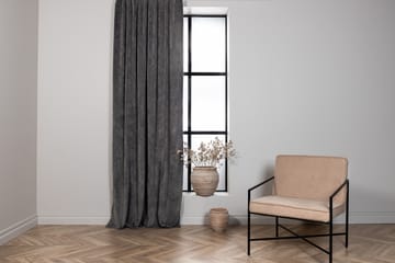 Elma Gardin 140x240 cm - Grå - Tekstiler - Gardiner - Gardinlengder - Kanallengde