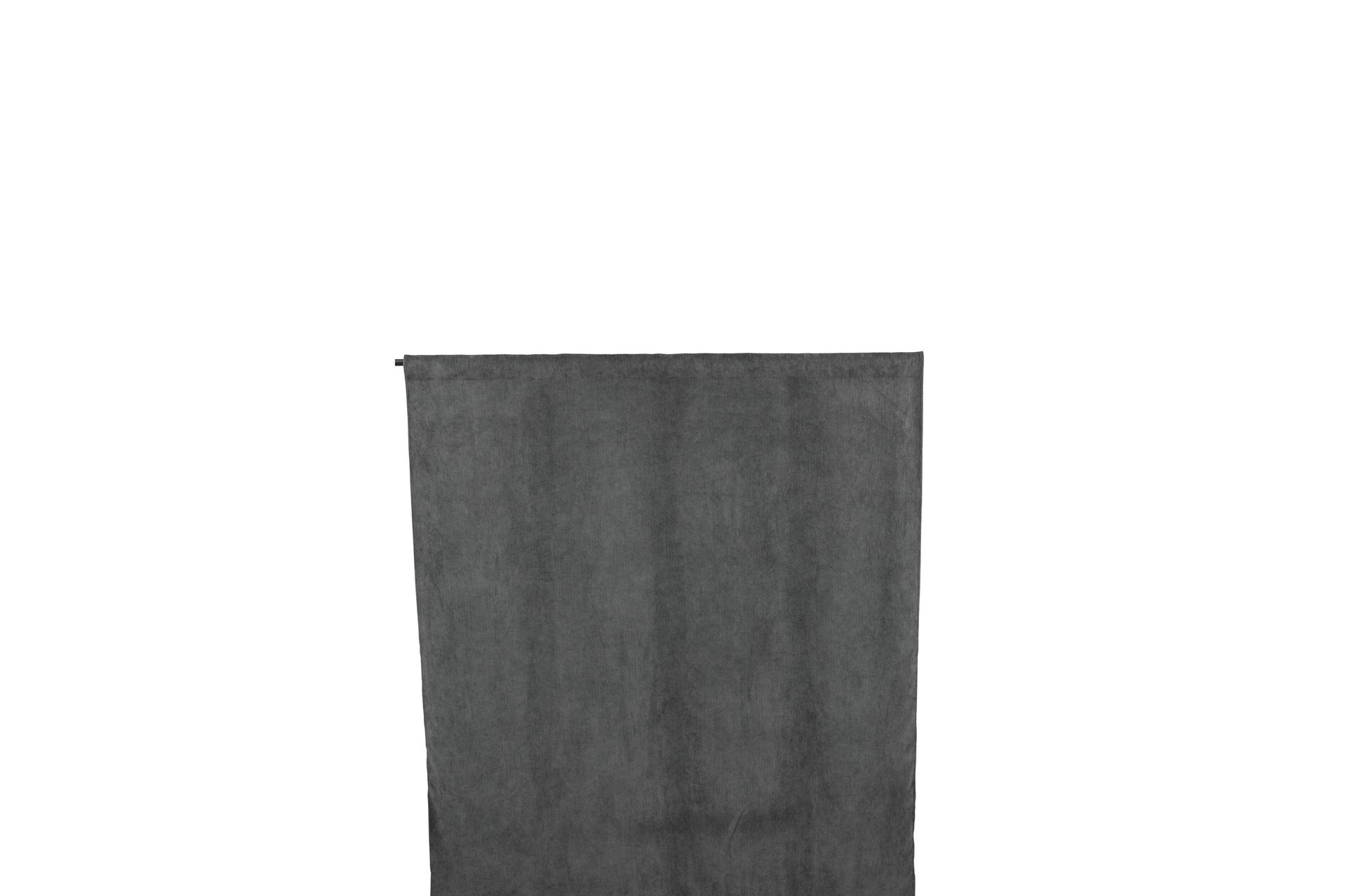 Elma Gardin 140x240 cm - Grå - Tekstiler - Gardiner - Gardinlengder - Kanallengde