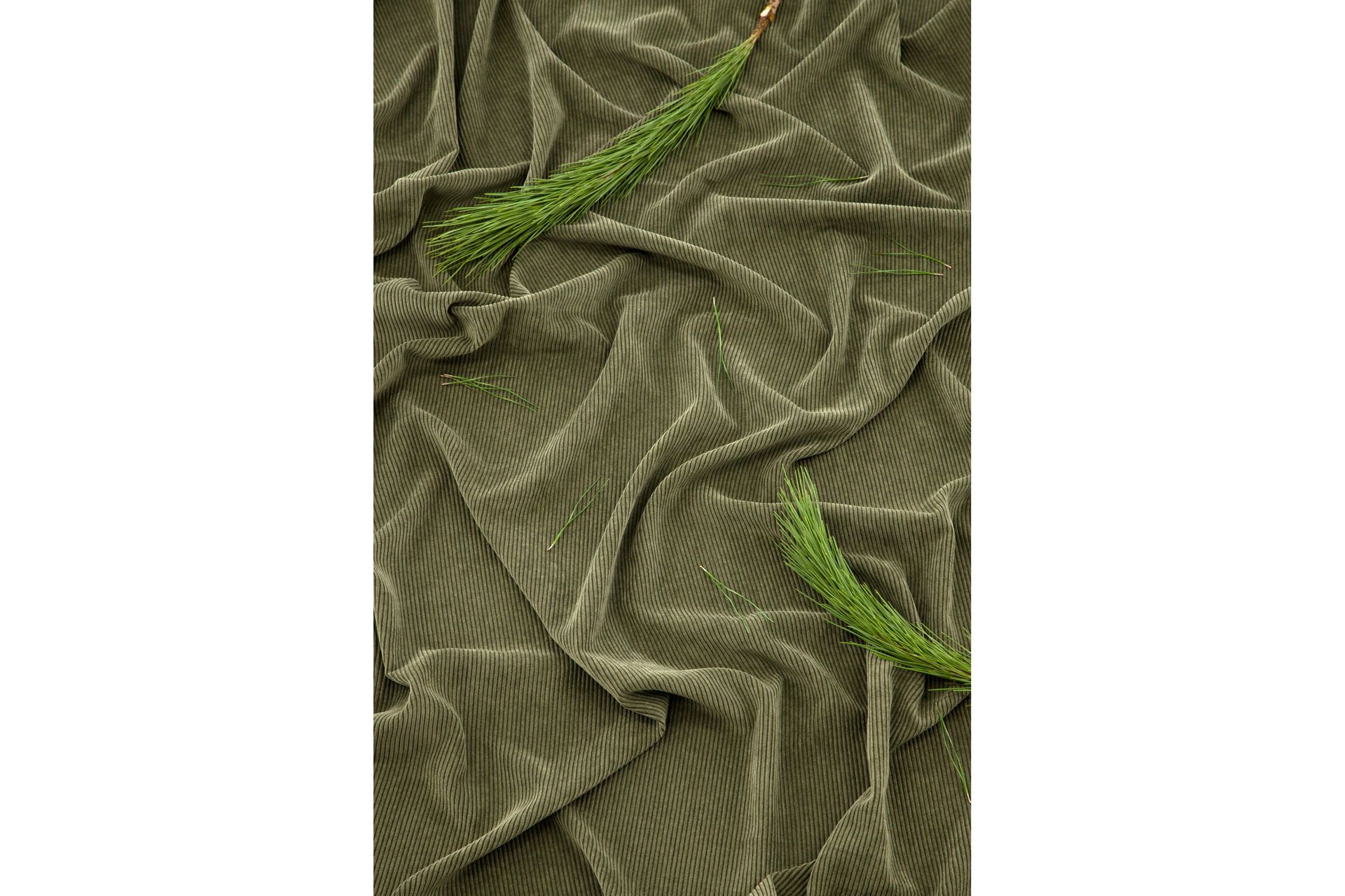 Elma Gardin 140x240 cm - Grøn - Tekstiler - Gardiner - Gardinlengder - Kanallengde