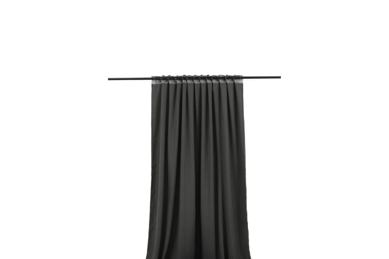 Elma Gardin 140x290 cm - Grå - Tekstiler - Gardiner - Gardinlengder - Kanallengde