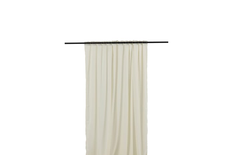 Elma Gardin 140x290 cm - Hvid - Tekstiler - Gardiner - Gardinlengder - Kanallengde