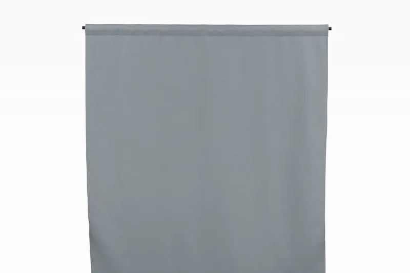 Evelyn Gardin 135x240 cm - Lysegrå - Tekstiler - Gardiner - Gardinlengder - Kanallengde