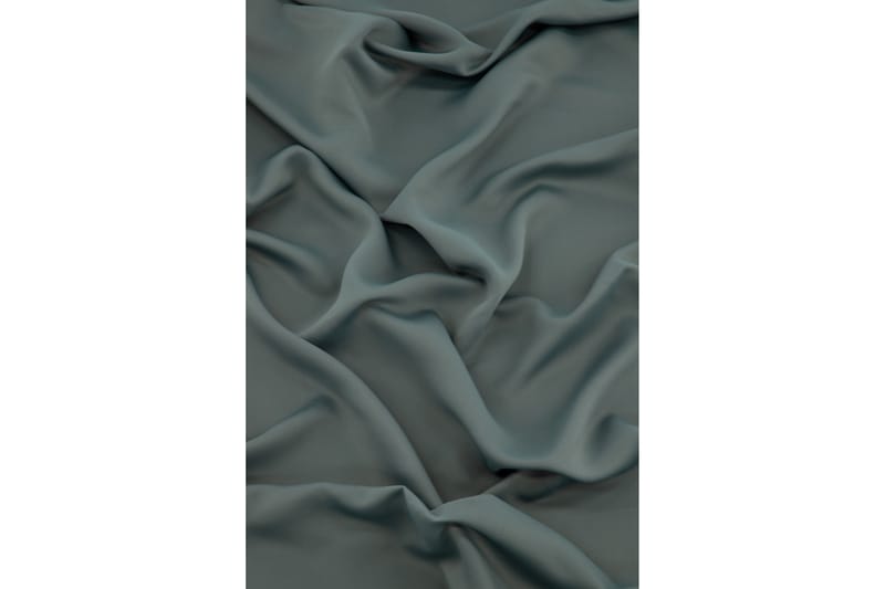 Evelyn Gardin 90x135 cm - Grøn - Tekstiler - Gardiner - Gardinlengder - Kanallengde