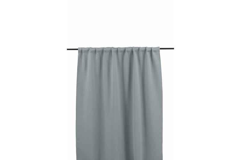 Evelyn Gardin 90x135 cm - Lysegrå - Tekstiler - Gardiner - Gardinlengder - Kanallengde