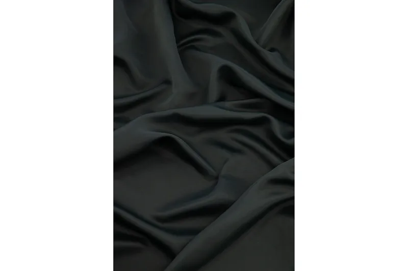 Evelyn Gardin 90x135 cm - Sort - Tekstiler - Gardiner - Gardinlengder - Kanallengde