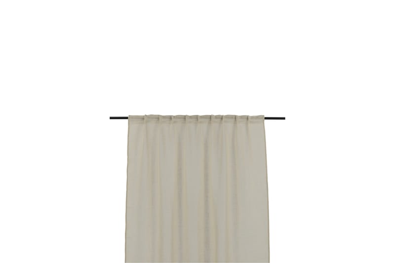 Kaya Gardin 140x240 cm - Beige - Tekstiler - Gardiner - Gardinlengder - Kanallengde