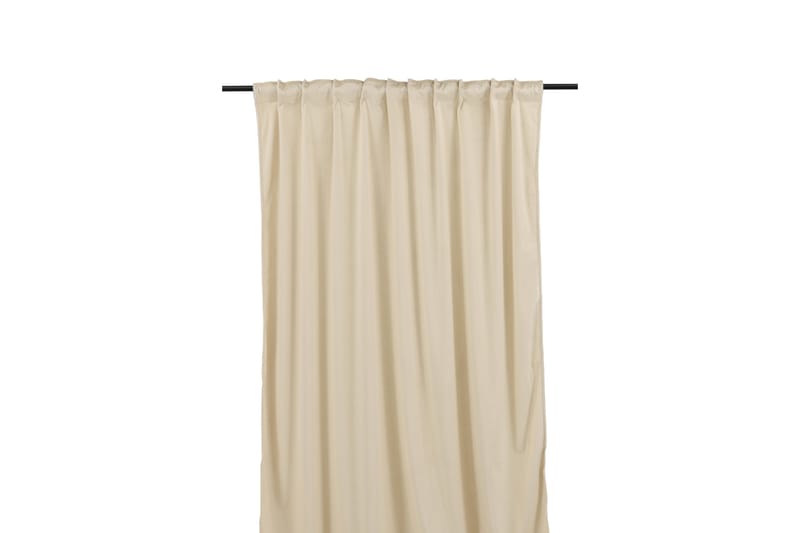 Mary Gardin 135x250 cm - Beige - Tekstiler - Gardiner - Gardinlengder - Kanallengde
