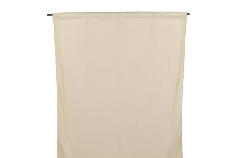 Mary Gardin 135x250 cm - Beige - Tekstiler - Gardiner - Gardinlengder - Kanallengde