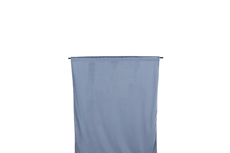 Mary Gardin 135x250 cm - Blå - Tekstiler - Gardiner - Gardinlengder - Kanallengde