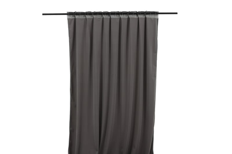 Mary Gardin 135x250 cm - Grå - Tekstiler - Gardiner - Gardinlengder - Kanallengde