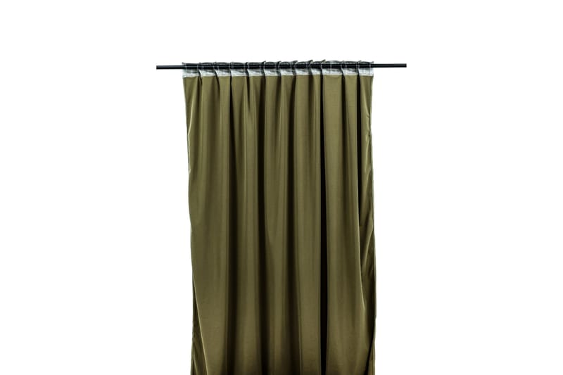 Mary Gardin 135x250 cm - Grøn - Tekstiler - Gardiner - Gardinlengder - Kanallengde