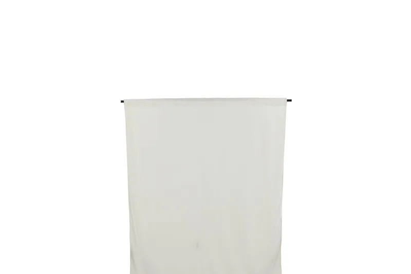 Mary Gardin 135x250 cm - Hvid - Tekstiler - Gardiner - Gardinlengder - Kanallengde