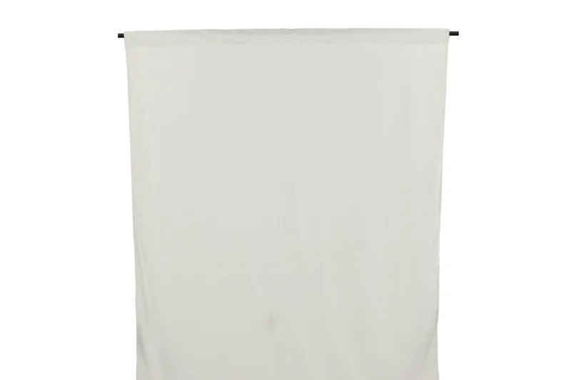 Mary Gardin 135x250 cm - Hvid - Tekstiler - Gardiner - Gardinlengder - Kanallengde