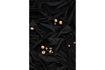 Mary Gardin 135x250 cm - Sort - Tekstiler - Gardiner - Gardinlengder - Kanallengde