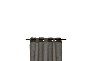 Kaya Gardin metallringer 140x240 cm - Brun - Tekstiler - Gardiner - Gardinlengder - Maljegardiner