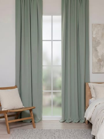 Mørkleggingsgardin Klara 140x250 cm - Grønn - Tekstiler - Gardiner - Mørkleggingsgardin