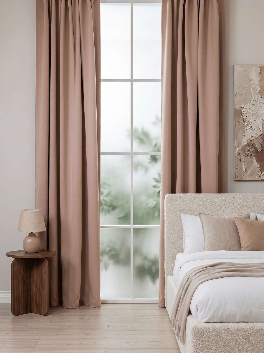 Mørkleggingsgardin Klara 140x250 cm - Taupe