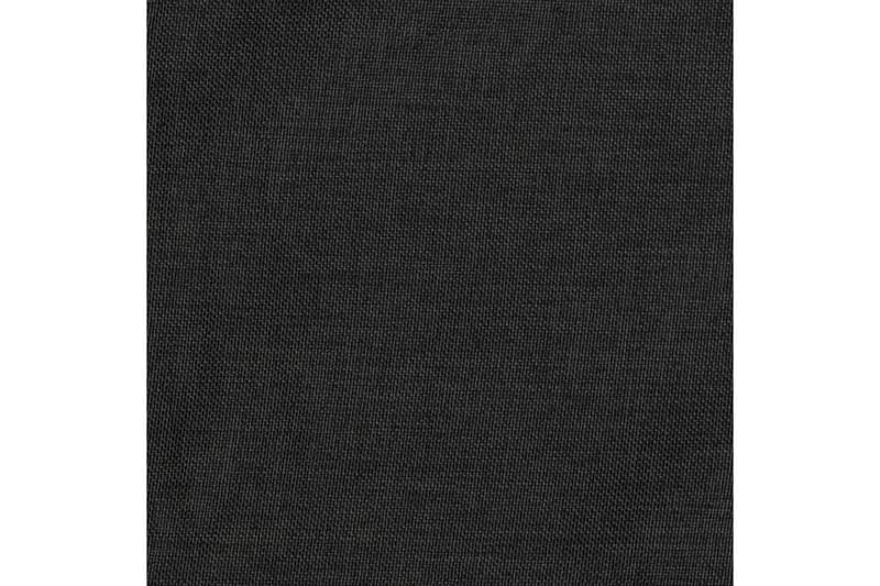 Lystett gardin med maljer og lin-design antrasitt 290x245 cm - Antrasittgrå - Mørkleggingsgardin