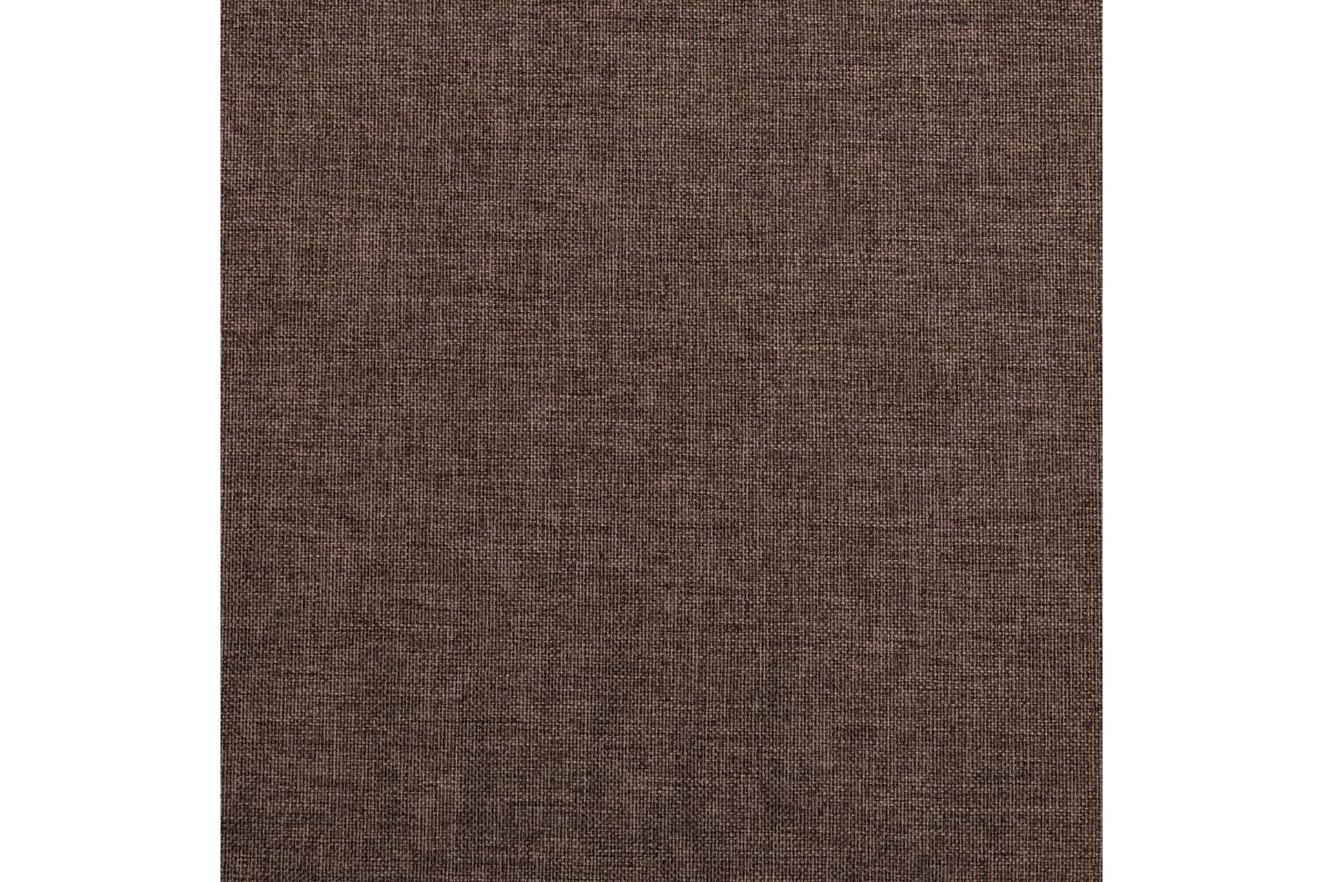 Lystett gardin med maljer og lin-design gråbrun 290x245 cm - Taupe - Tekstiler - Gardiner - Mørkleggingsgardin