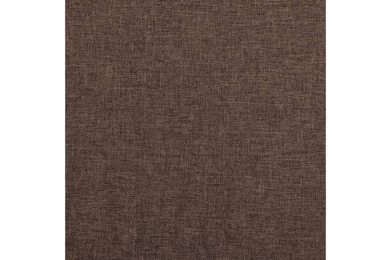 Lystett gardin med maljer og lin-design gråbrun 290x245 cm - Taupe - Mørkleggingsgardin