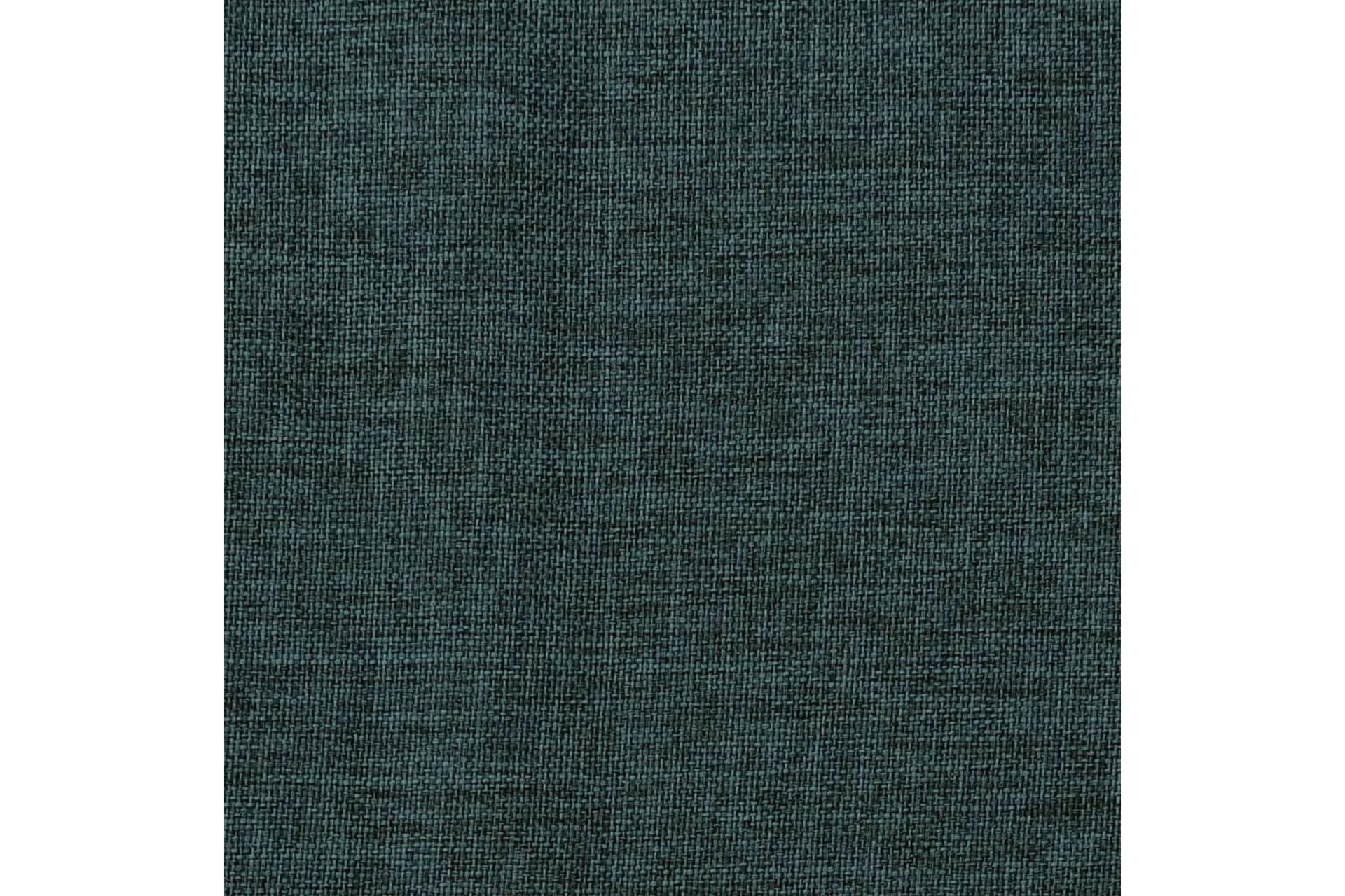 Lystette gardiner maljer og lin-design 2 stk grønn 140x225cm - grønn - Tekstiler - Gardiner - Mørkleggingsgardin