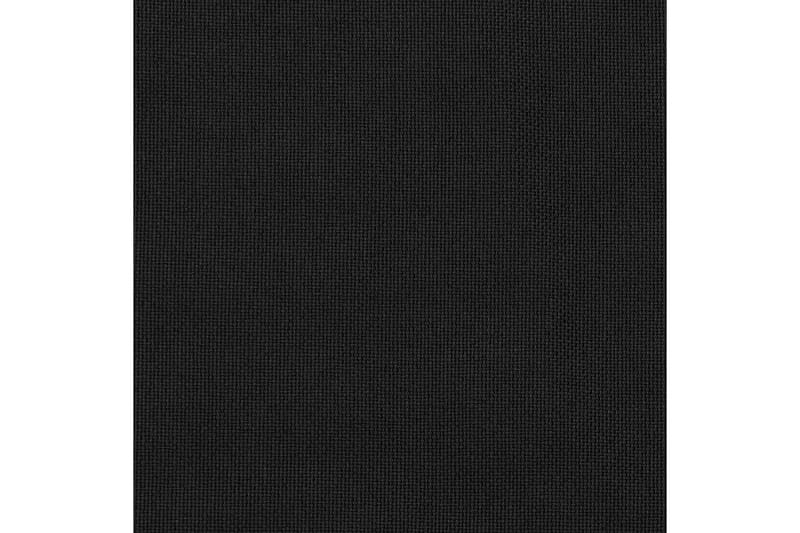 Lystette gardiner maljer og lin-design 2 stk svart 140x245cm - Svart - Mørkleggingsgardin